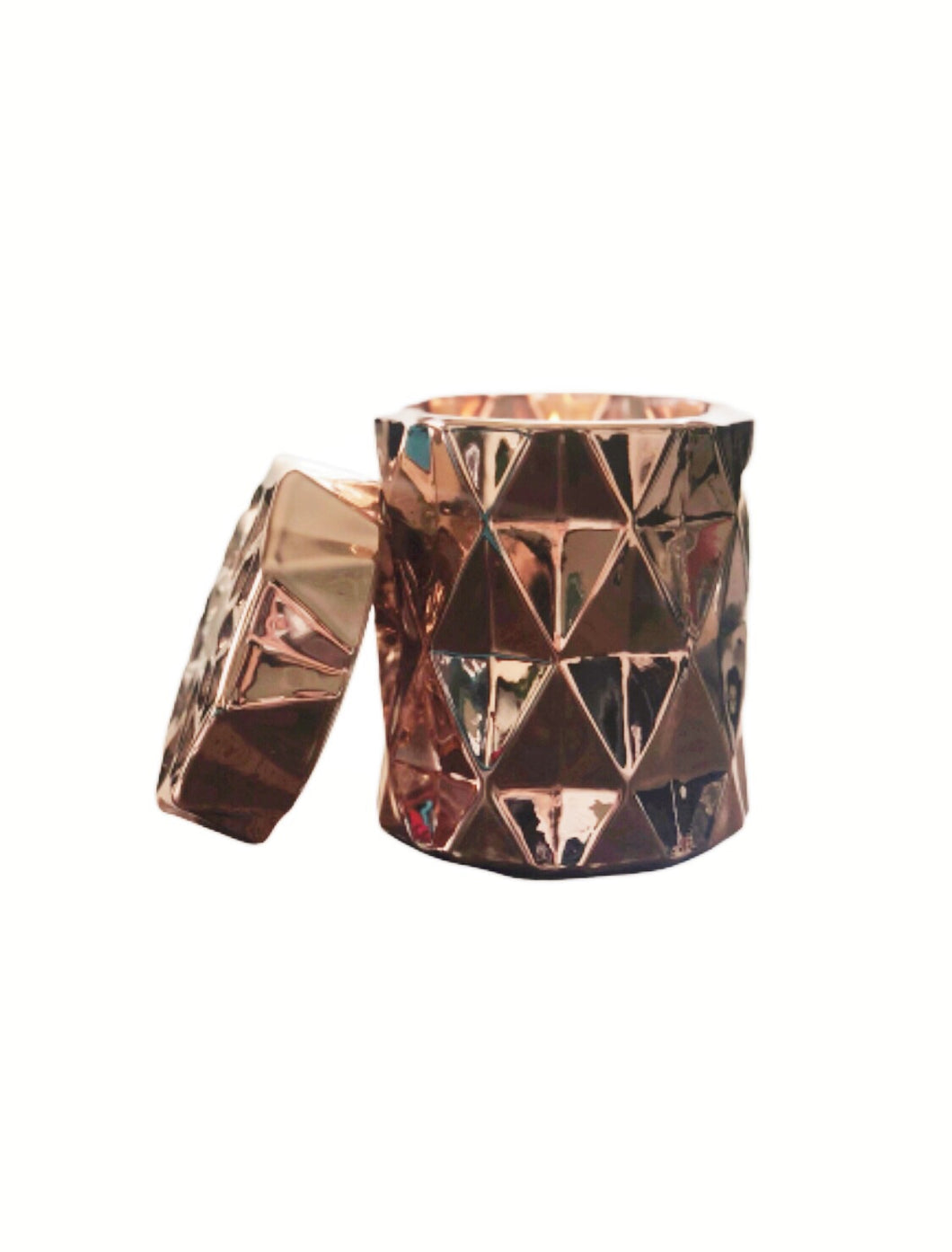 Rose Gold Diamond Soy Candle